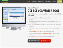 Tablet Screenshot of ostconversiondownload.ostpst.com